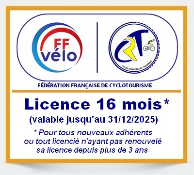 Licences 16 mois